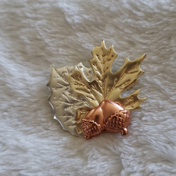 Vintage lot of Fall pins/broach - Picture 5 of 6